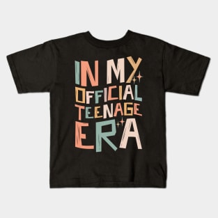 In My Teenage Era Kids T-Shirt